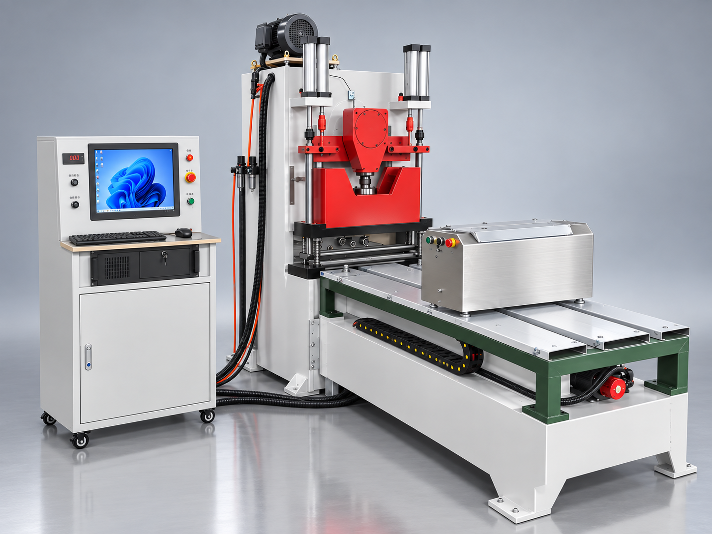 CNC Plastic Sheet Punching Machine