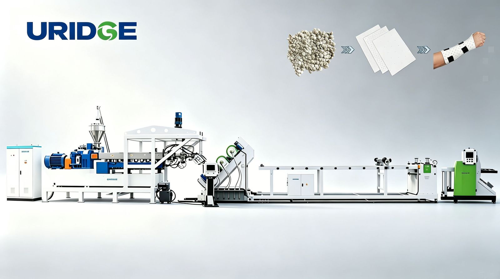 PCL Sheet Extrusion Line for Orthopedic Fixation Products