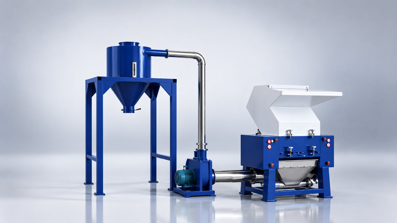 Plastic Crusher for Recycling and Size Reduction