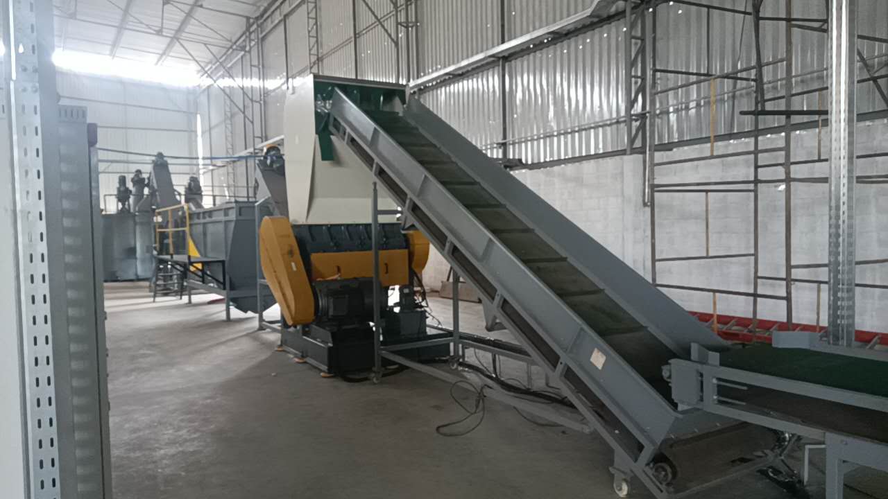 Complete PET Bottle Washing and Pelletizing Line – Manaus, Brazil
