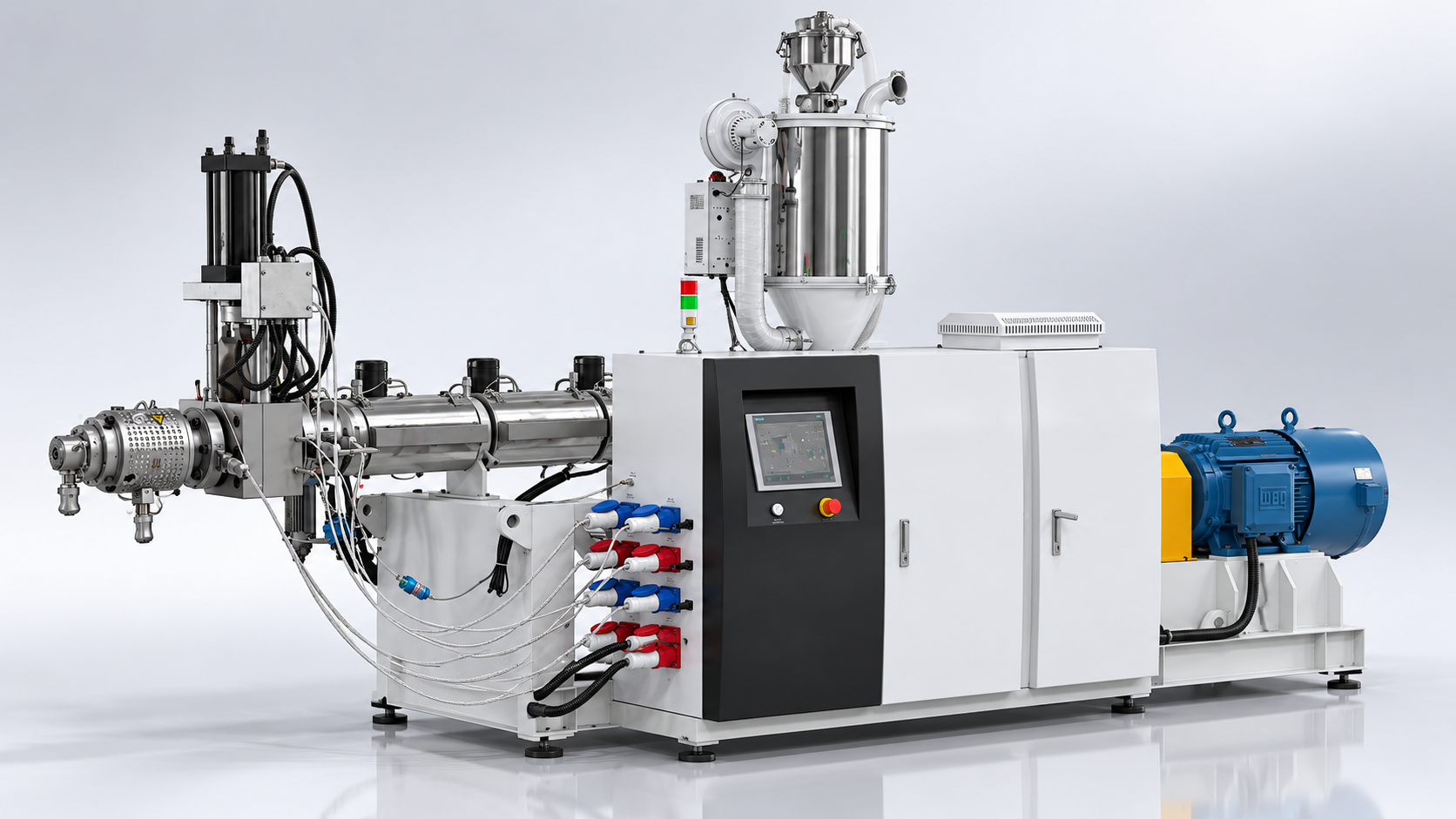 Single Screw Extruder for Plastic Processing