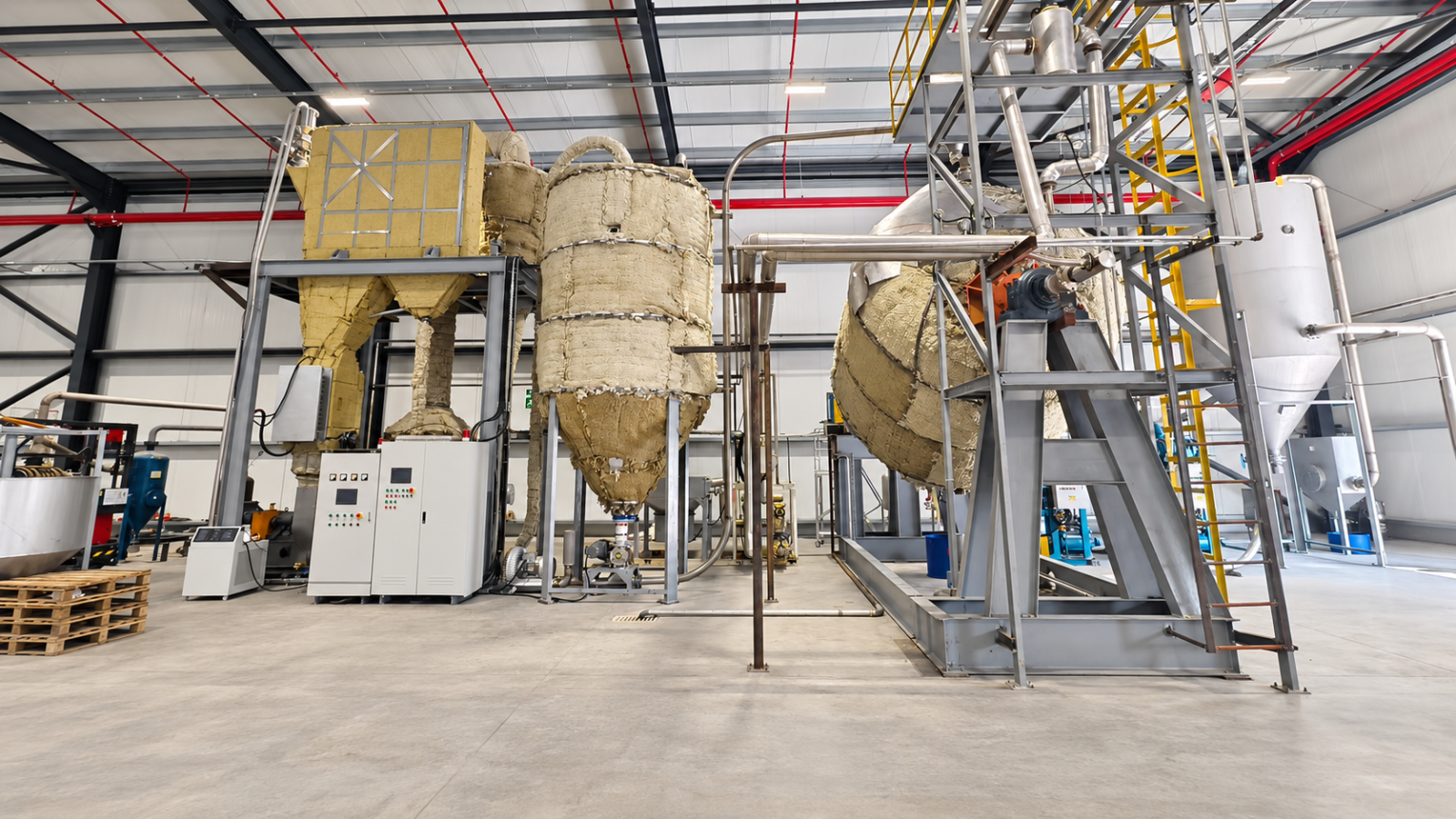 22 m³ PET SSP System for Yarn-Grade IV 1.10 – Bursa, Turkey