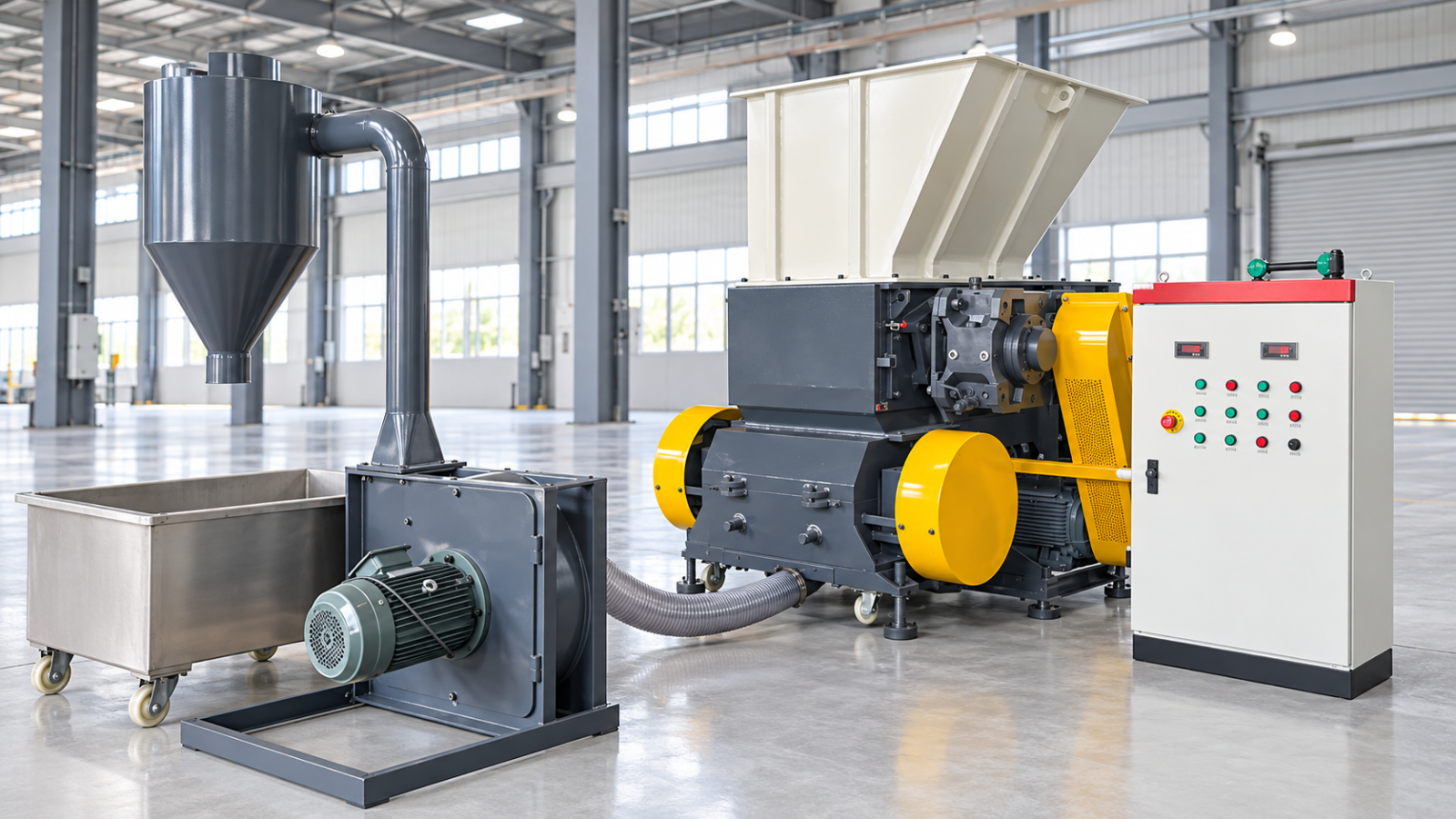 UR-600 Integrated Shredder and Crusher