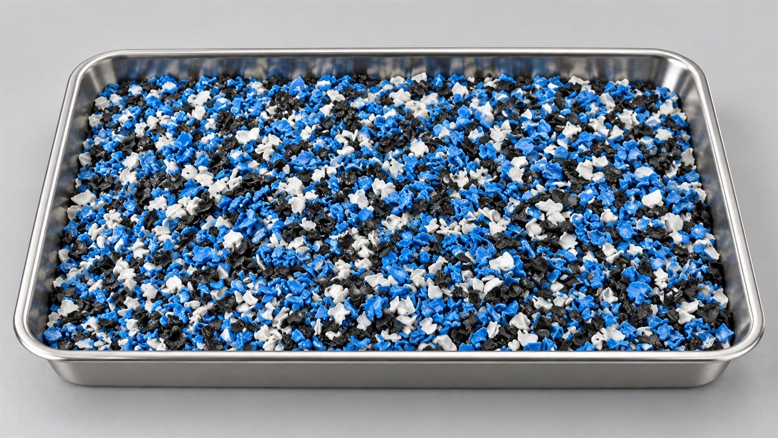 12 to 15 mm plastic flakes produced by the integrated machine